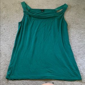 Green Ann Taylor Tank Top